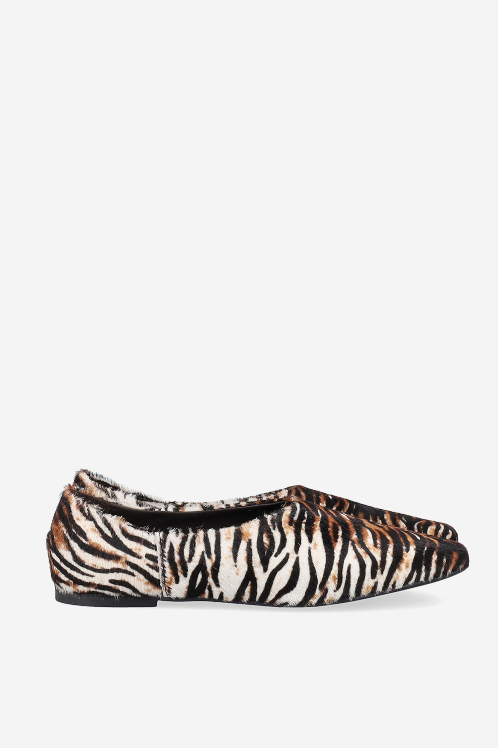 Pony-hair ballerinas