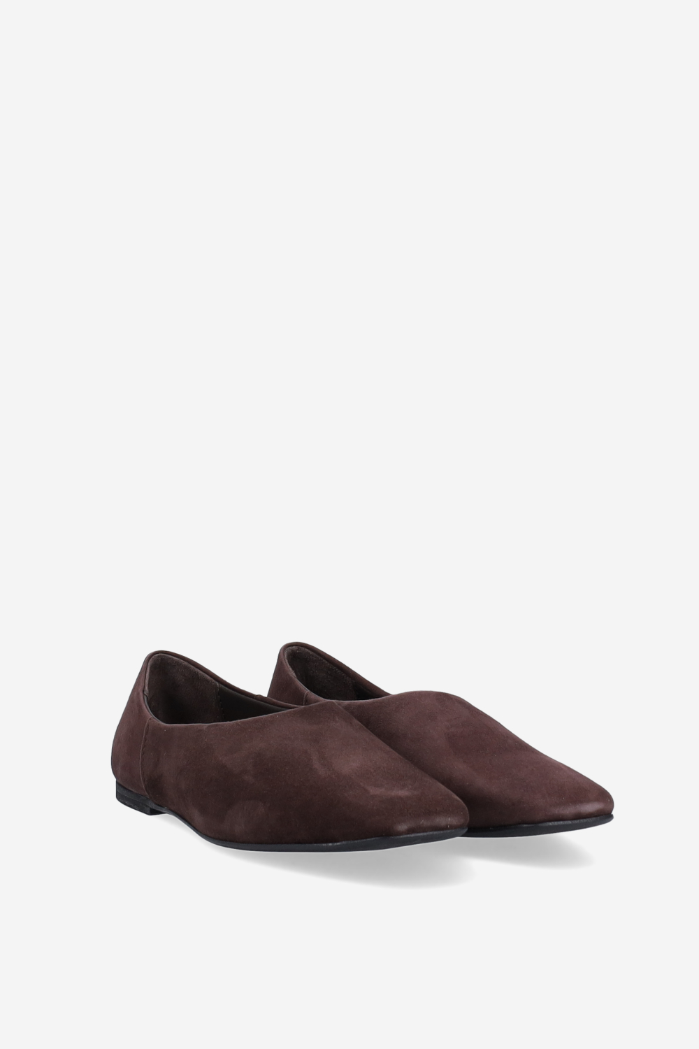 Suede ballerinas