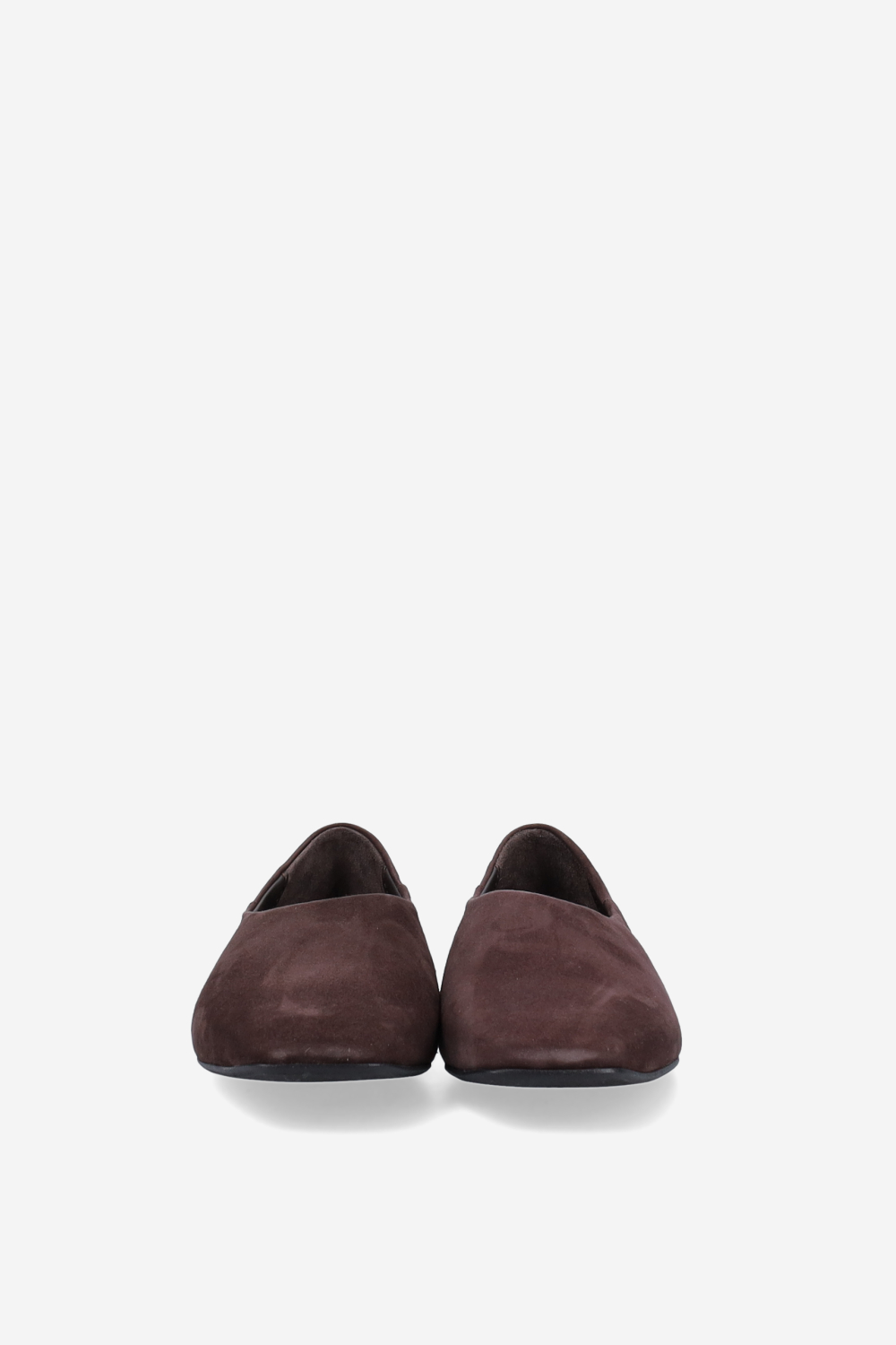 Suede ballerinas