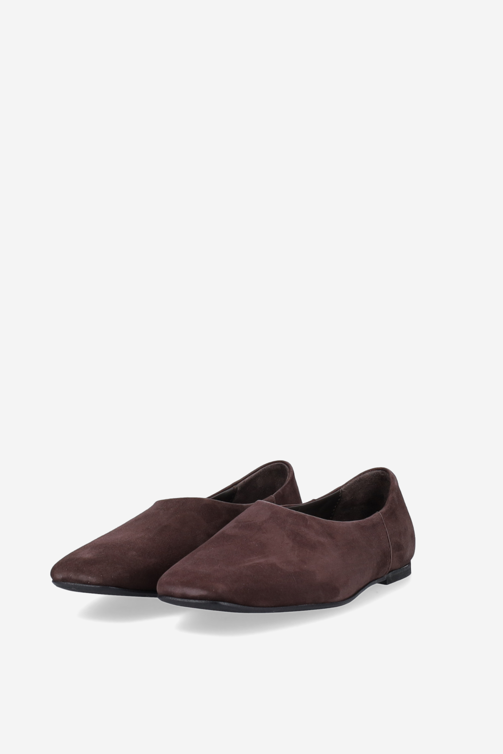 Suede ballerinas