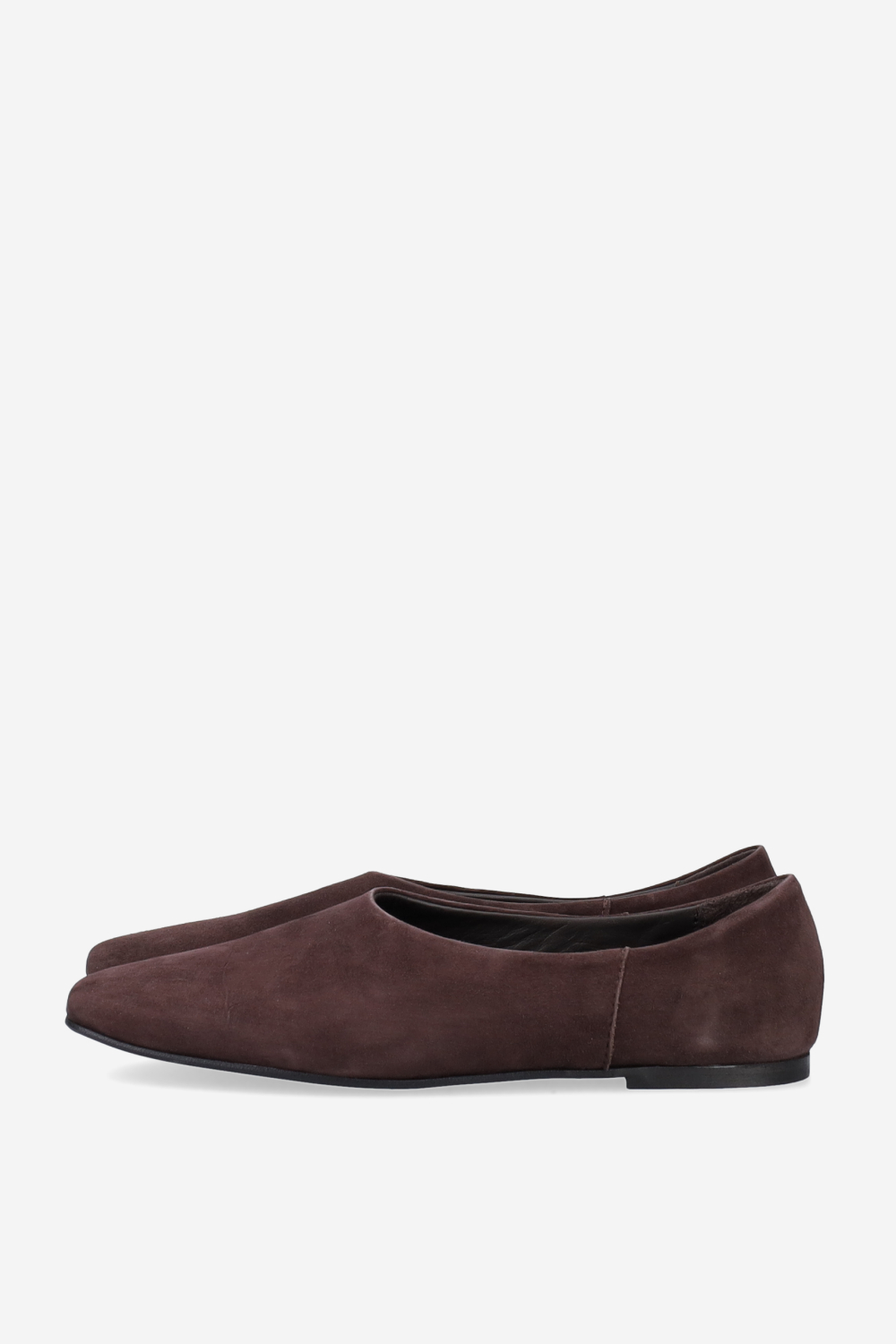 Suede ballerinas