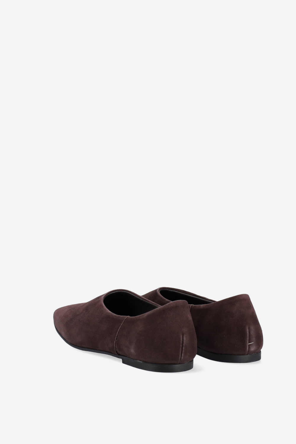 Suede ballerinas