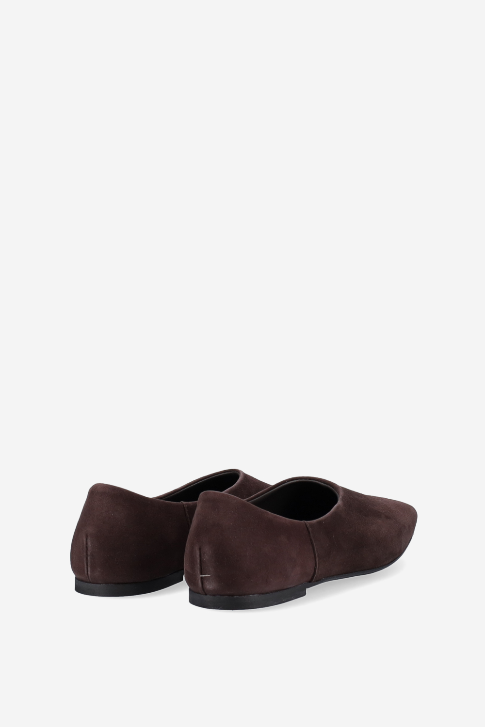 Suede ballerinas