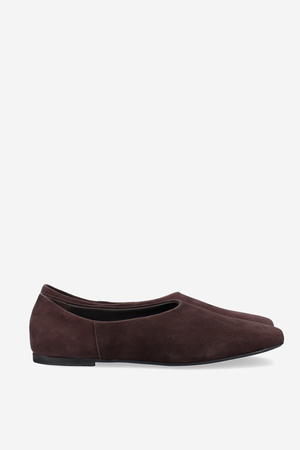 Suede ballerinas