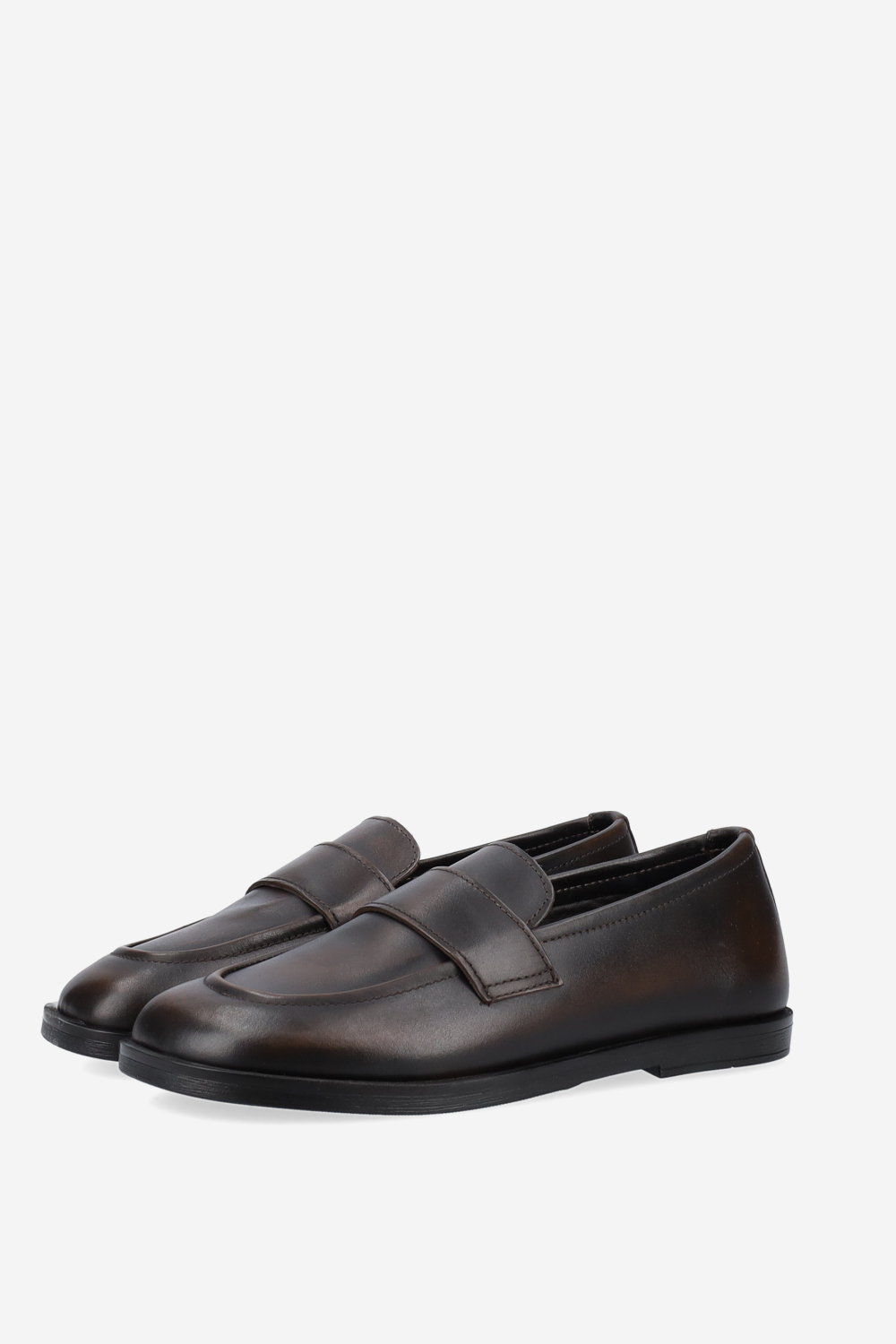 Leather loafers