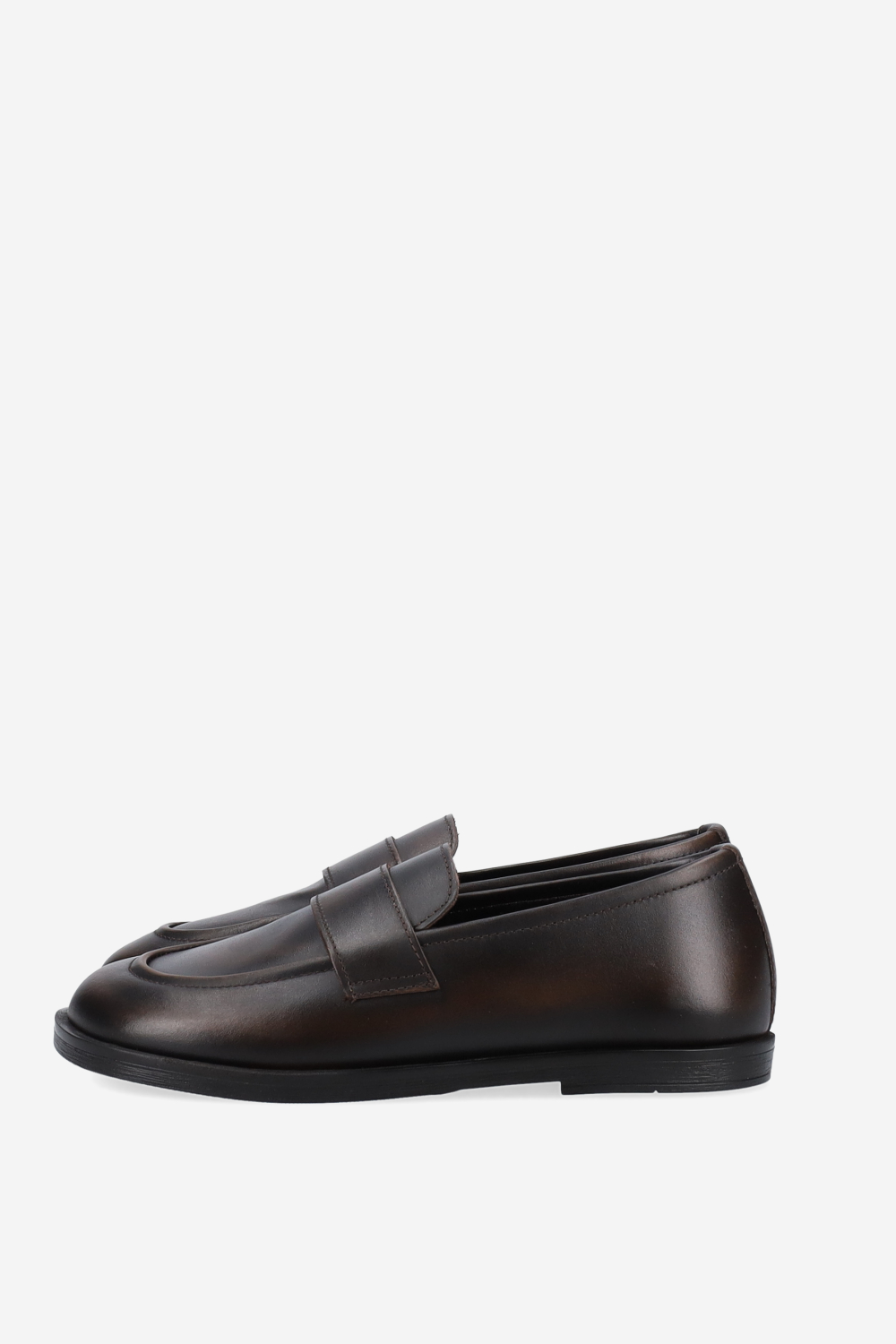 Leather loafers