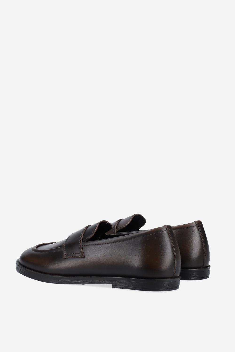 Leather loafers