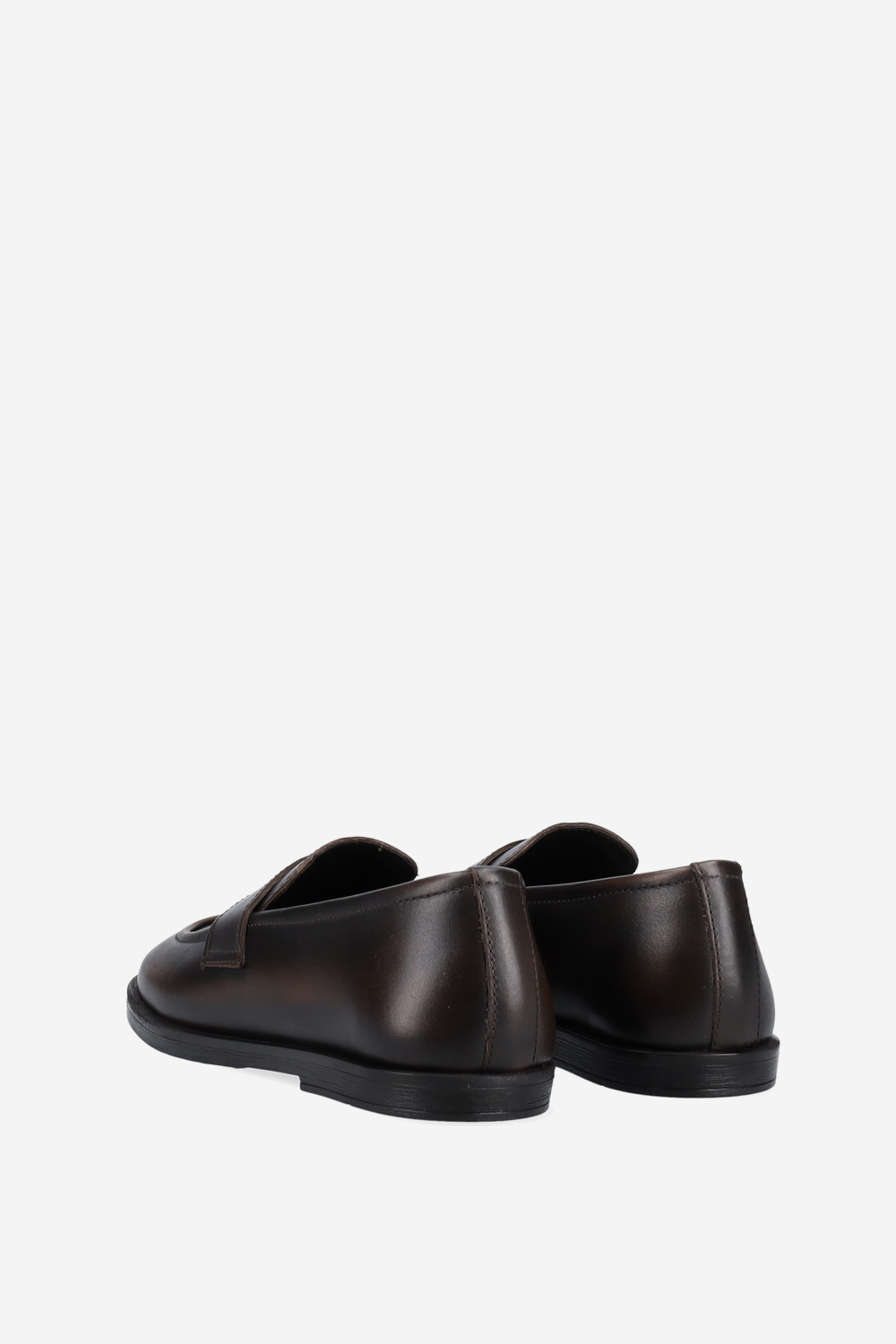 Leather loafers