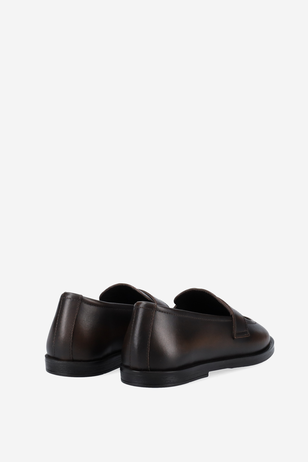 Leather loafers
