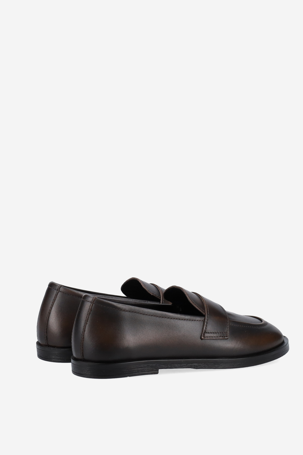 Leather loafers