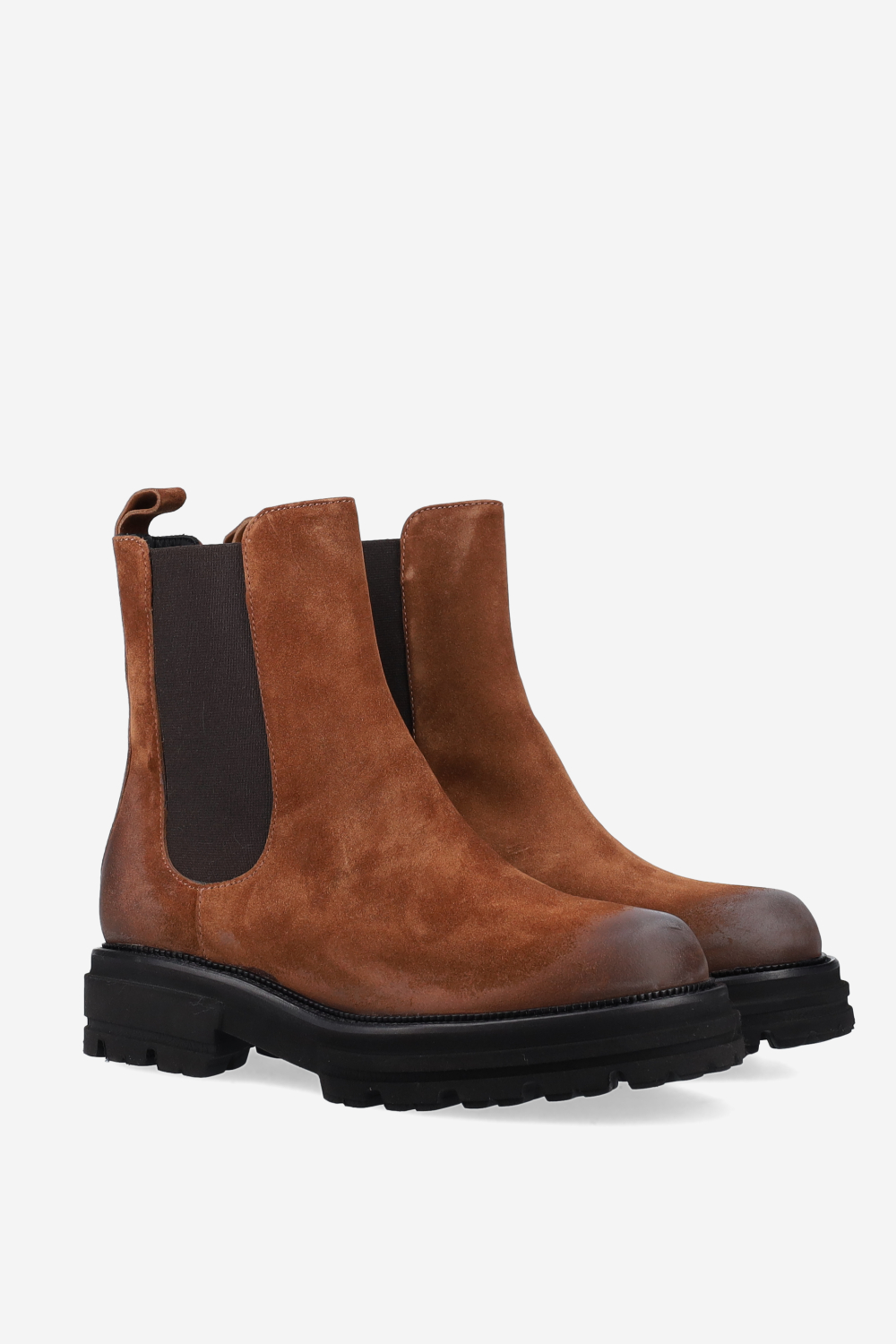 Suede chelsea boots