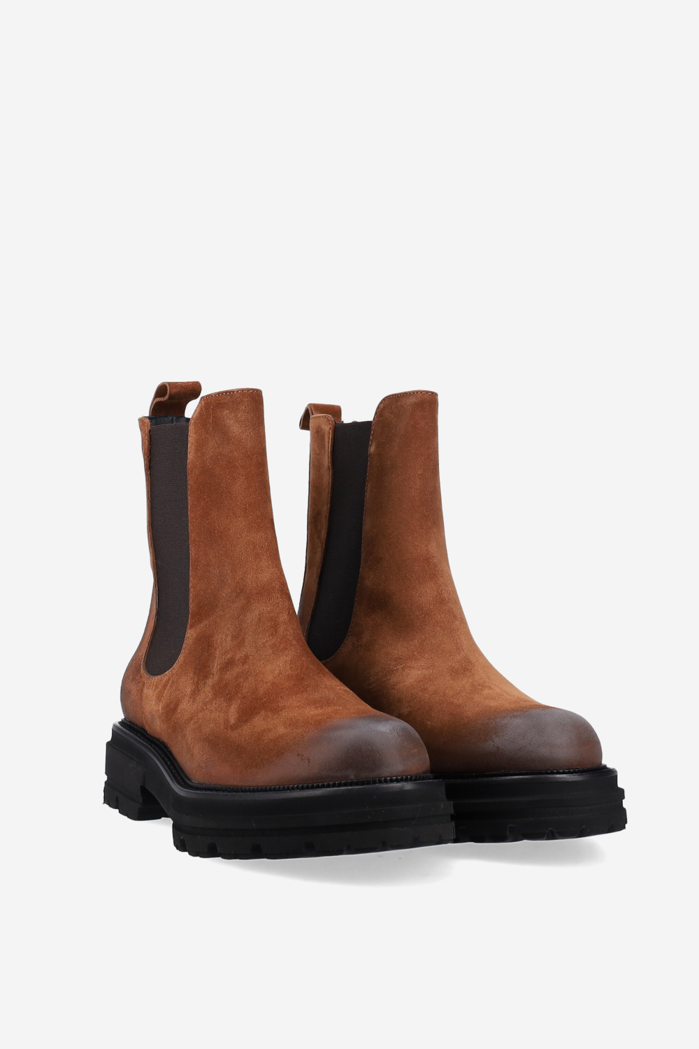 Suede chelsea boots