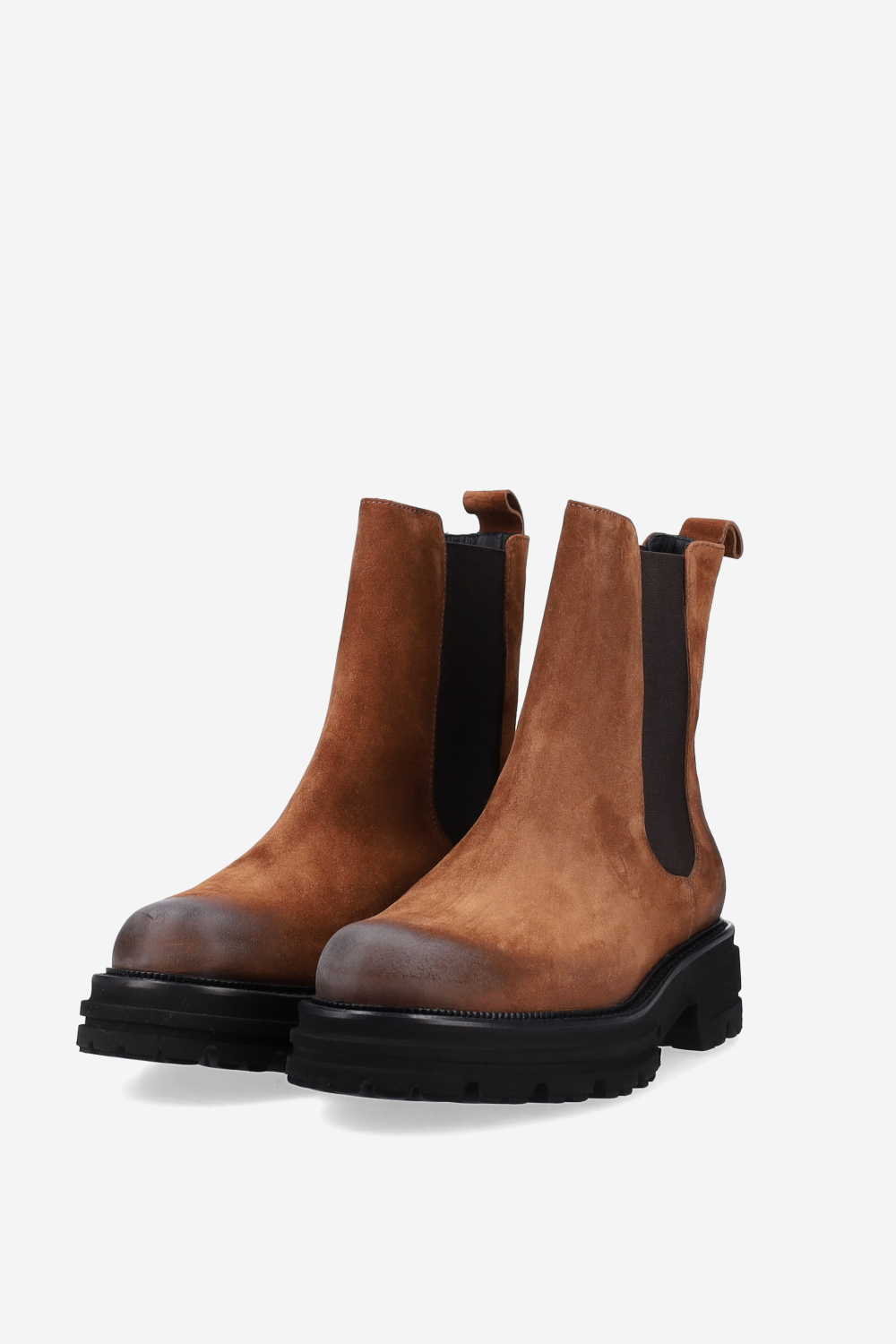 Suede chelsea boots