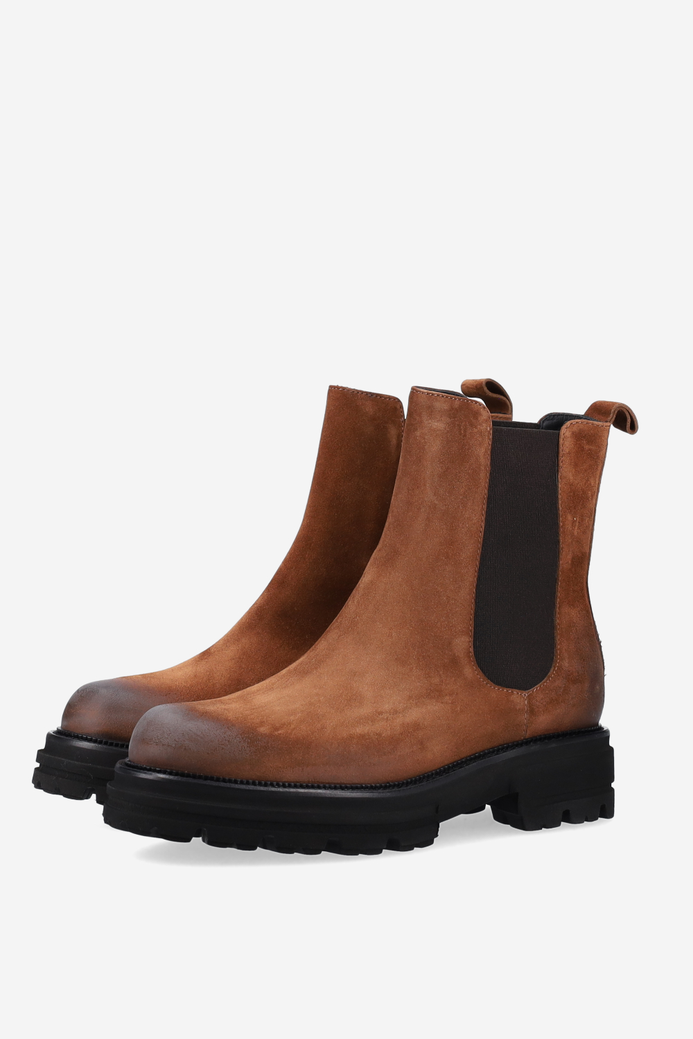 Suede chelsea boots