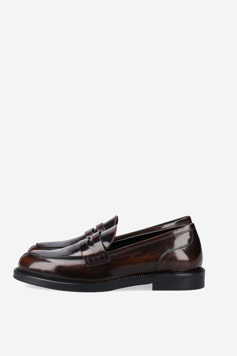 Patent leather loafers