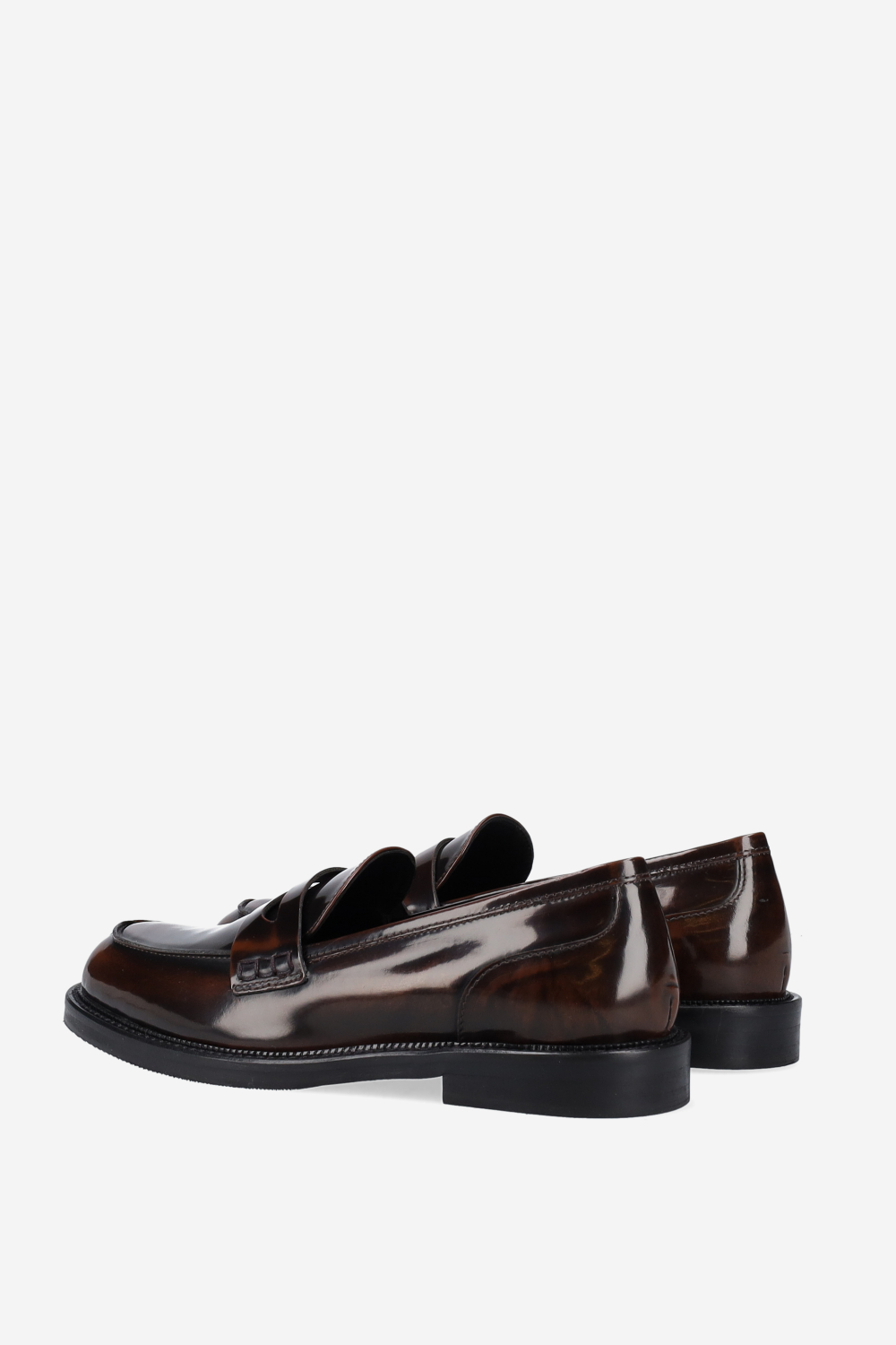 Patent leather loafers