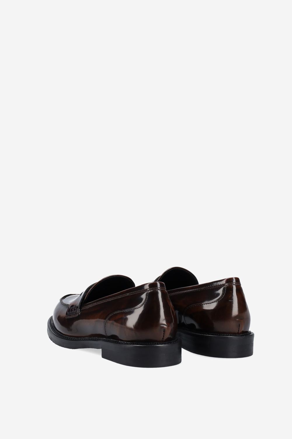 Patent leather loafers