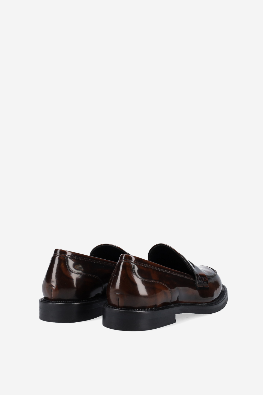 Patent leather loafers