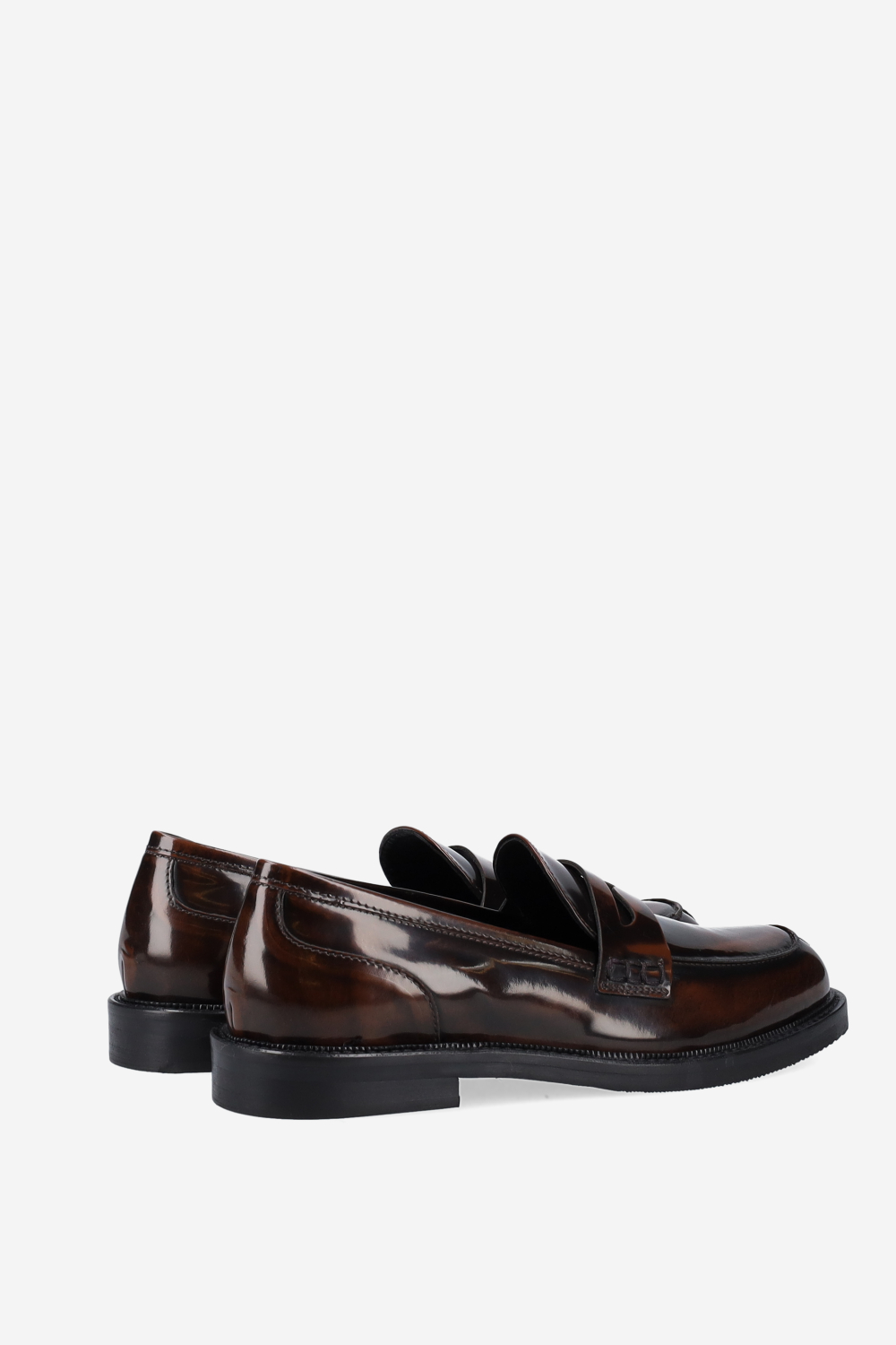 Patent leather loafers