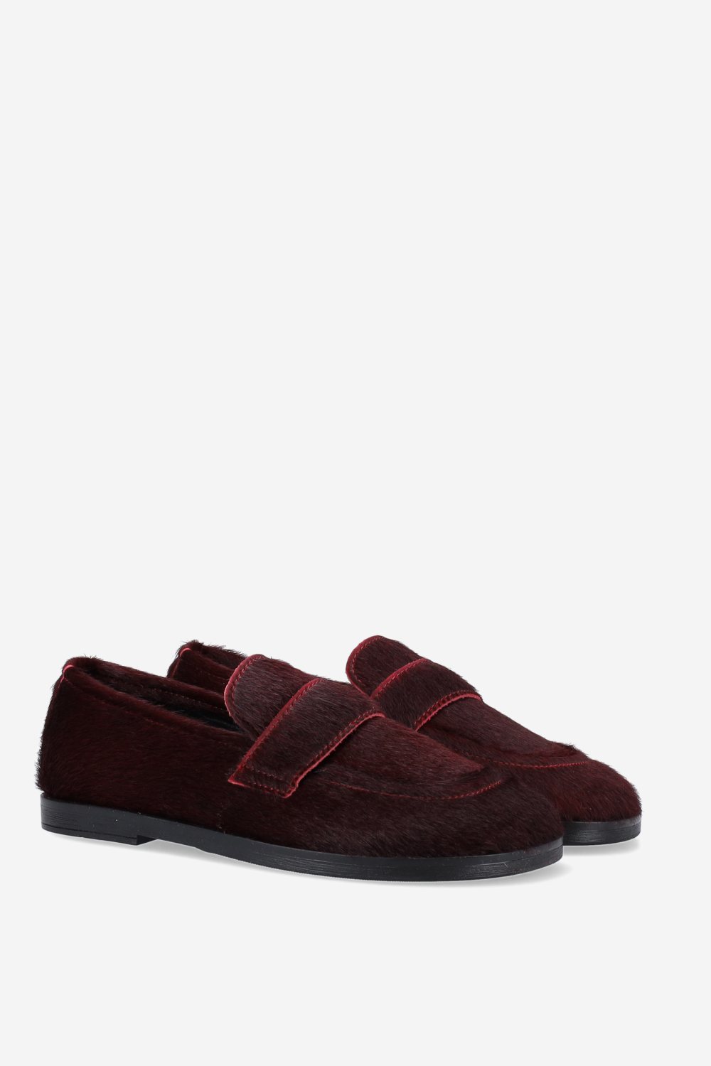 Pony-hair loafers