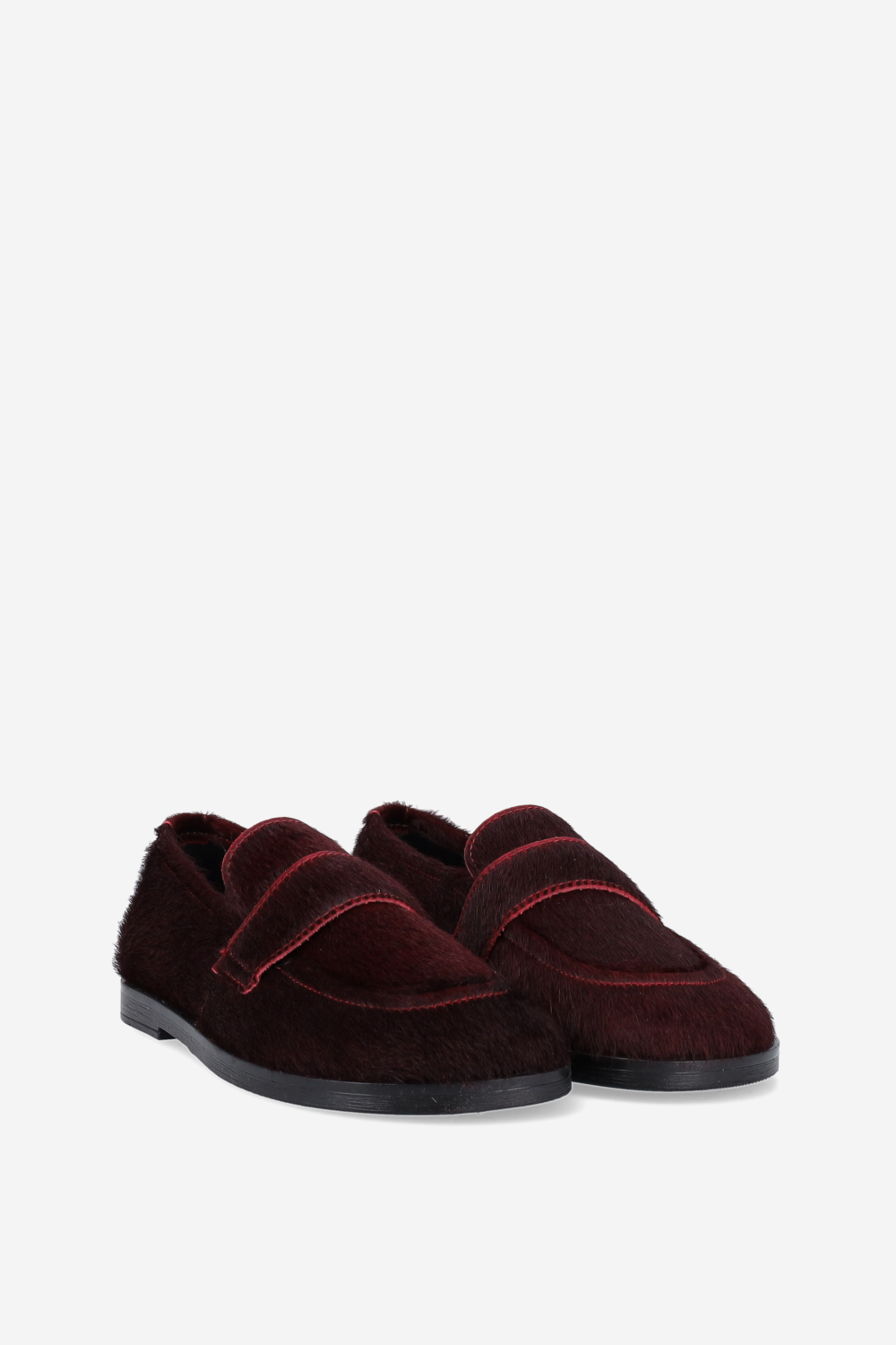 Pony-hair loafers