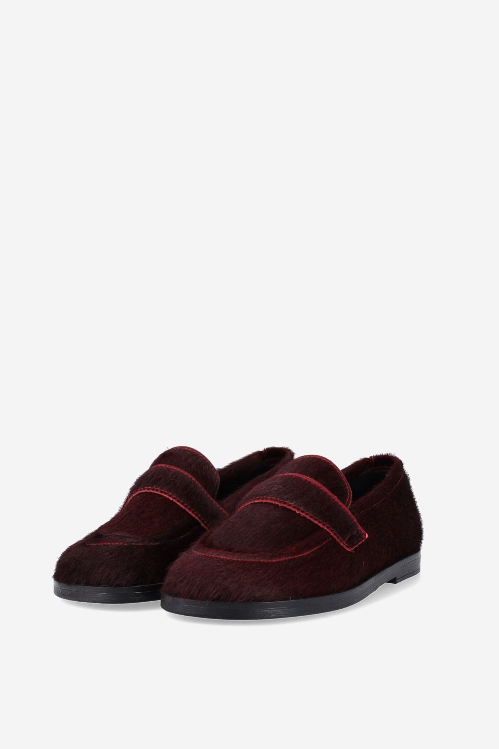 Pony-hair loafers