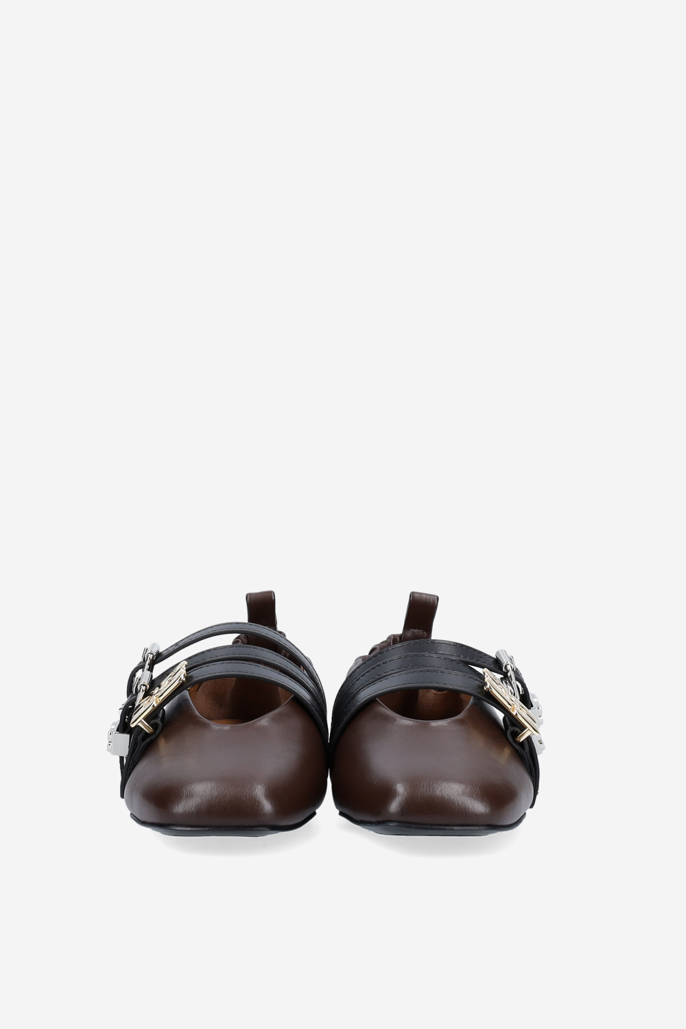 Sue triple vegan leather ballerinas