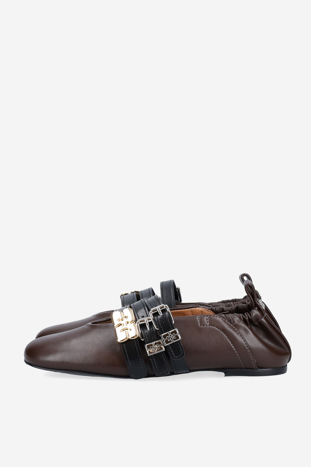 Sue triple vegan leather ballerinas