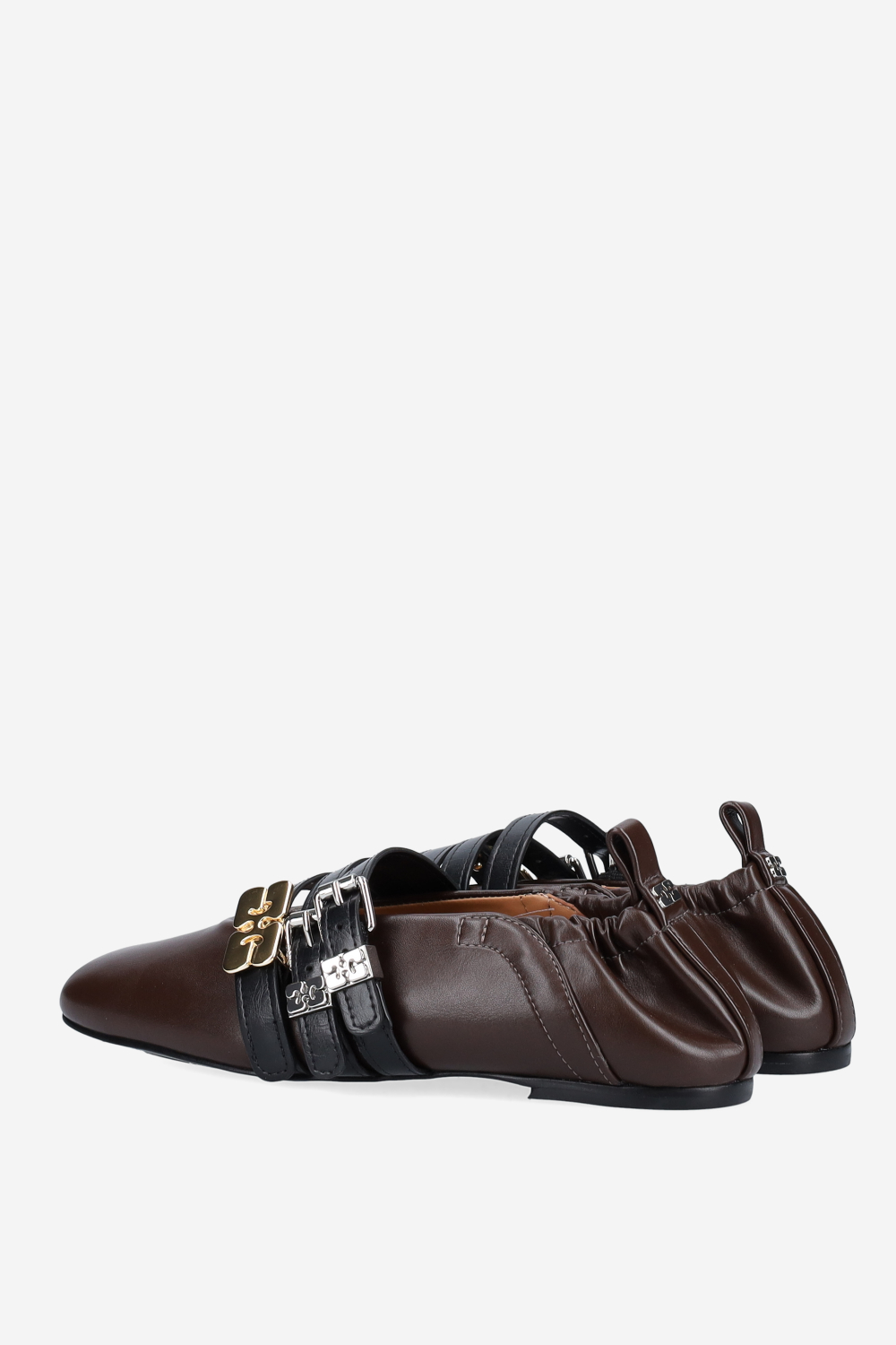 Sue triple vegan leather ballerinas