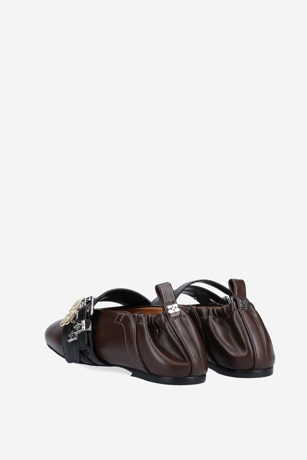 Sue triple vegan leather ballerinas