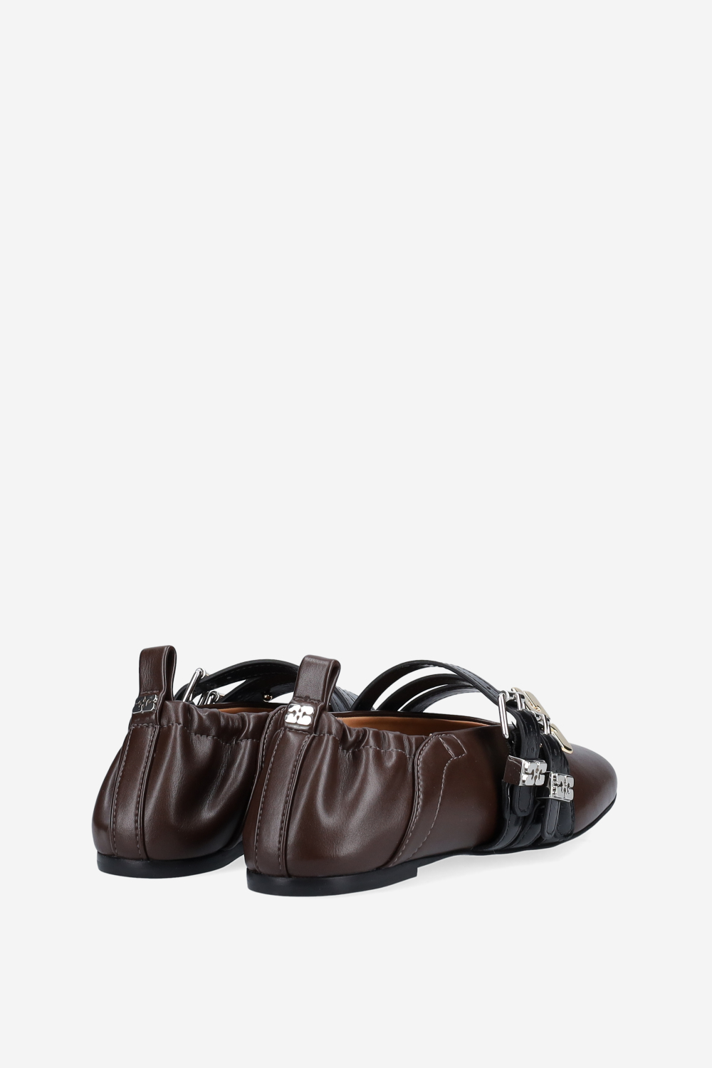 Sue triple vegan leather ballerinas