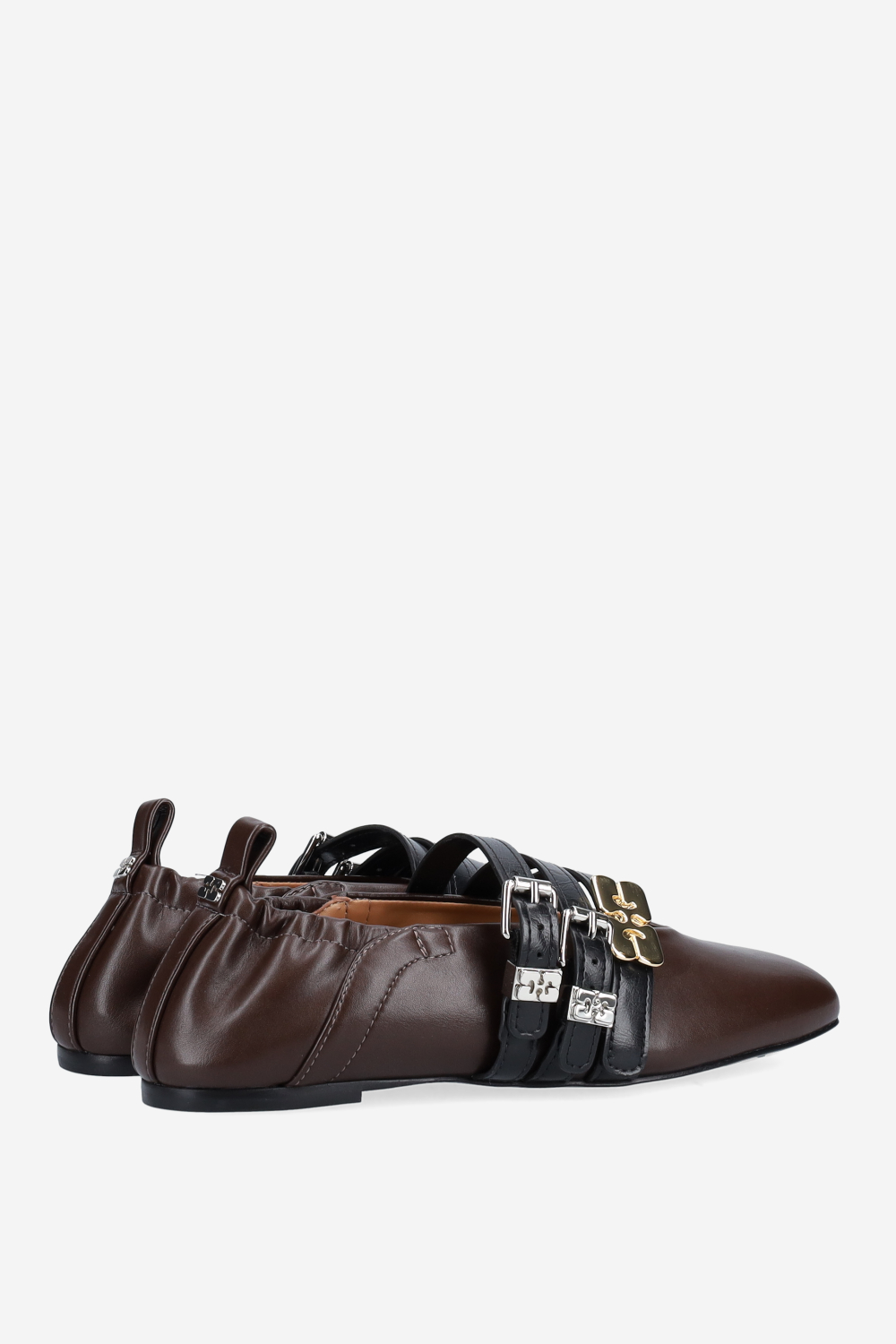 Sue triple vegan leather ballerinas