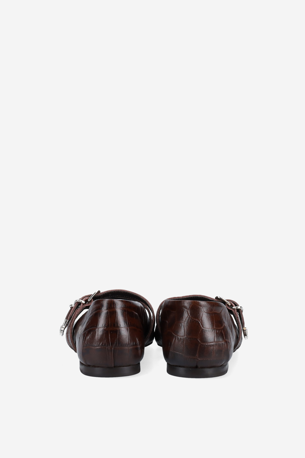 Vita leather western ballerinas