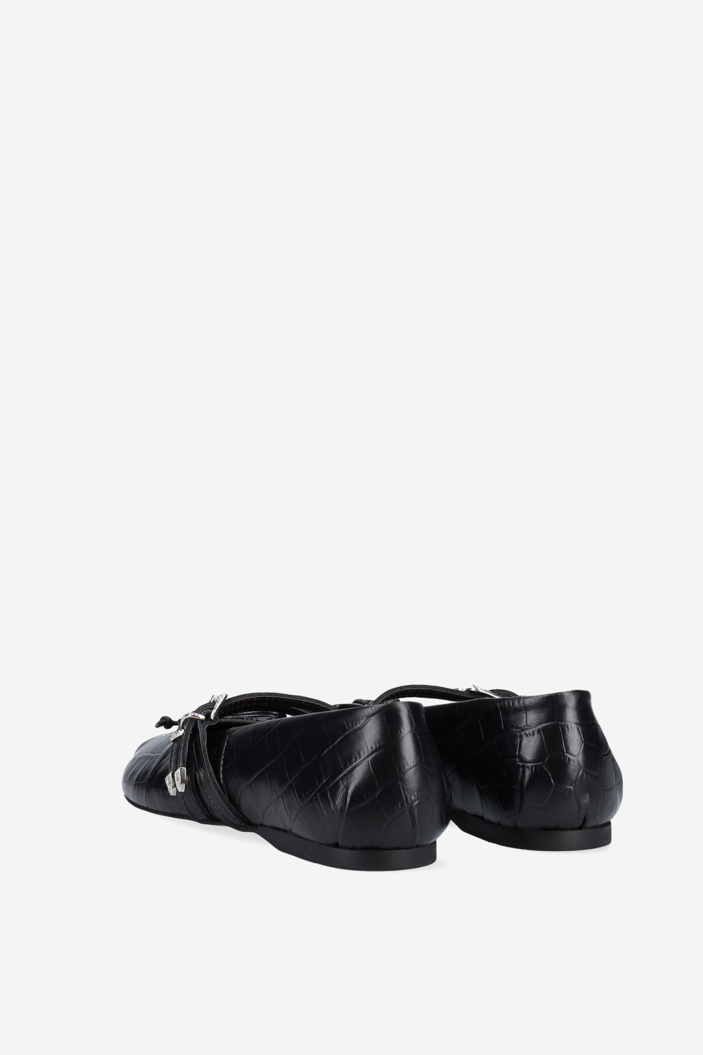 Vita leather western ballerinas