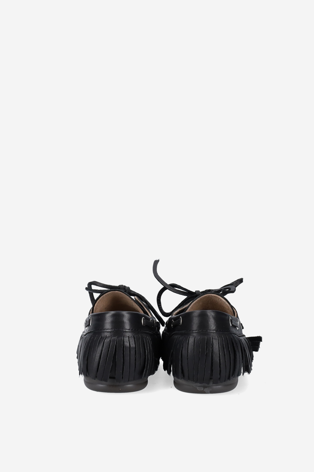 Native tassel boat loafers