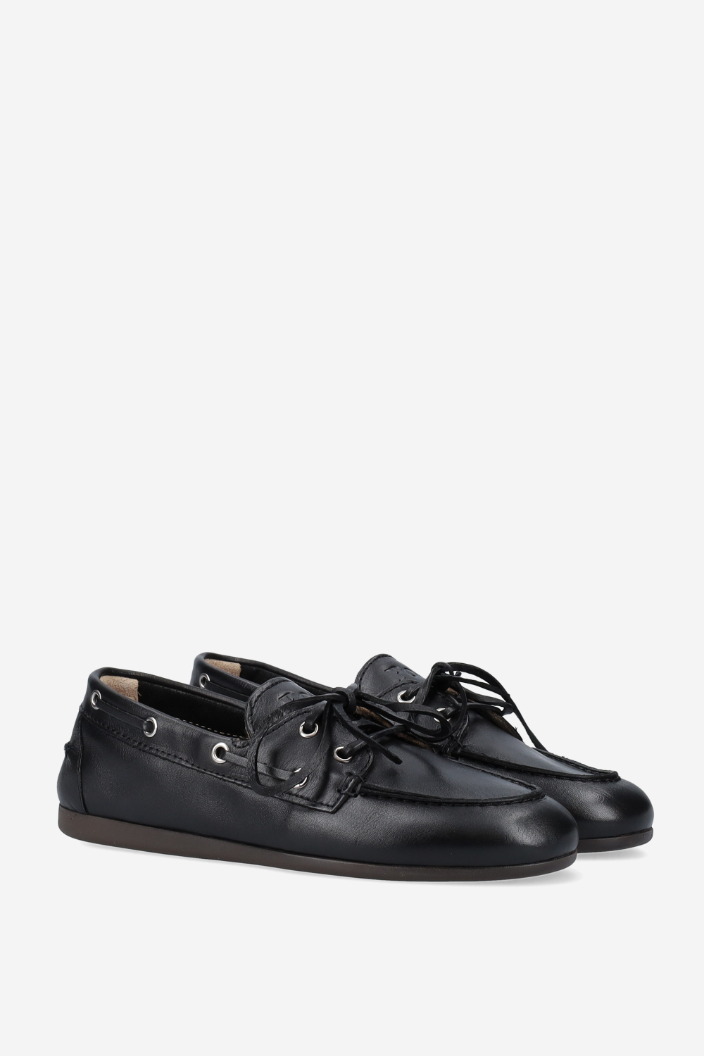Boat soft leather loafers