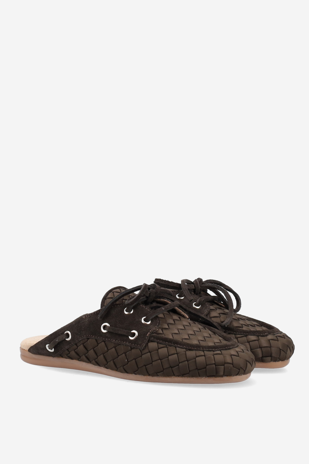 Boat loafer woven mule X Marrea