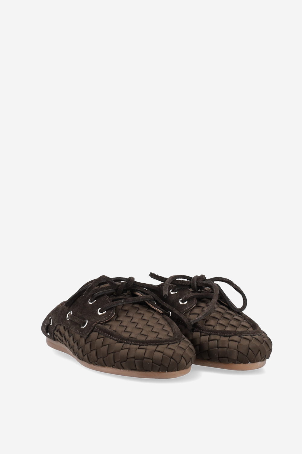 Boat loafer woven mule X Marrea