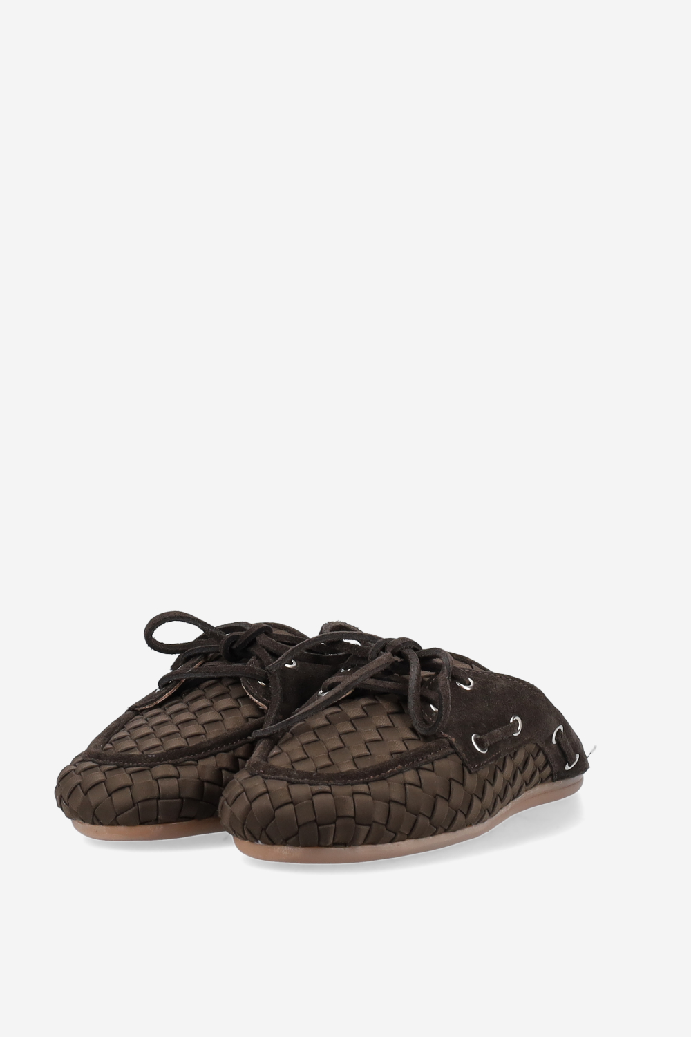 Boat loafer woven mule X Marrea