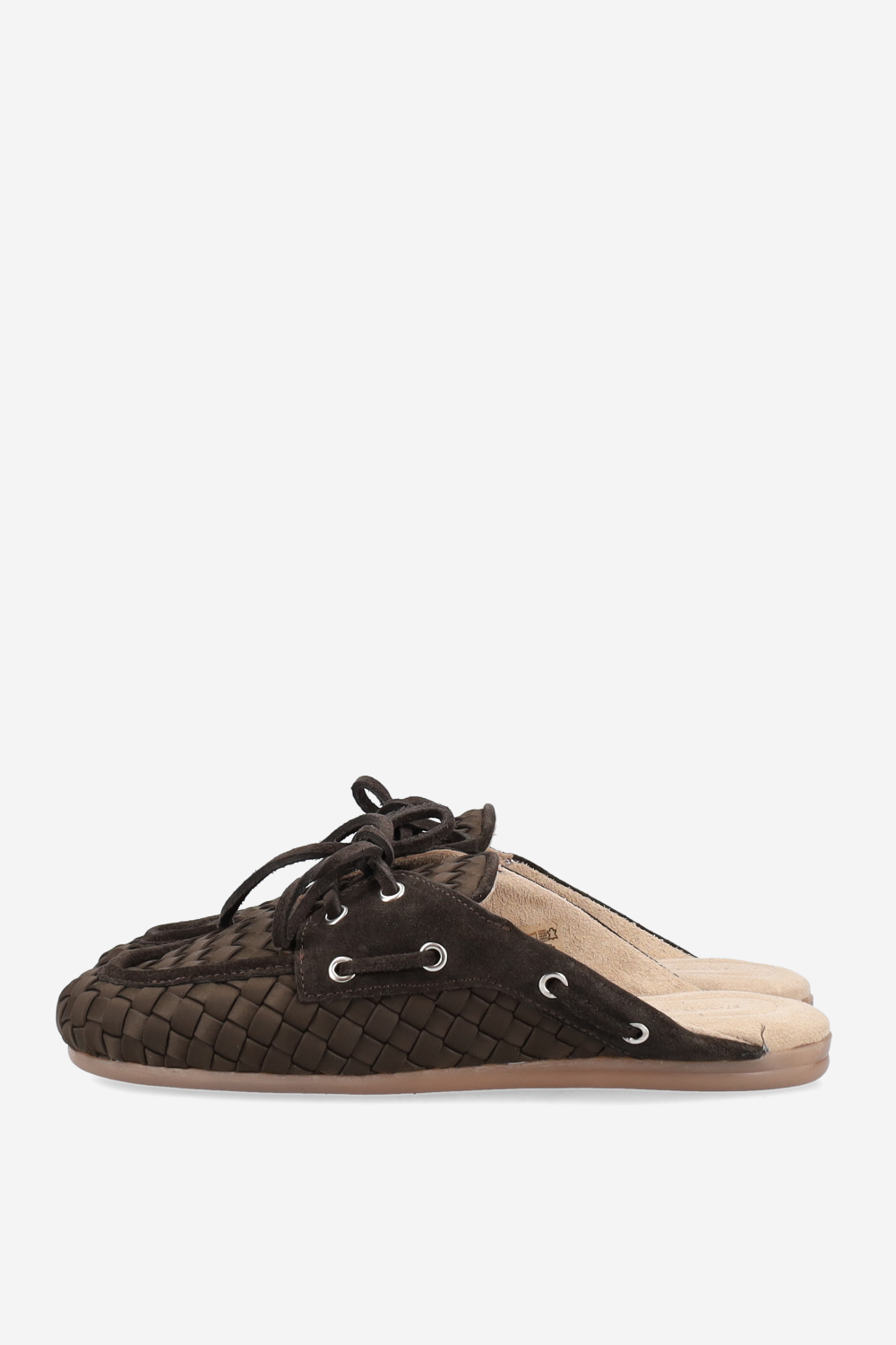 Boat loafer woven mule X Marrea