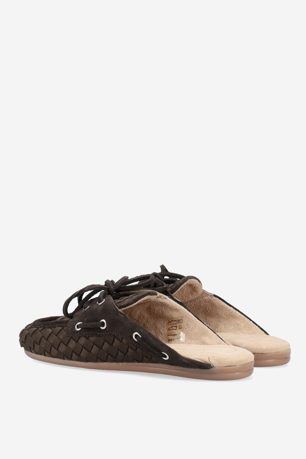 Boat loafer woven mule X Marrea