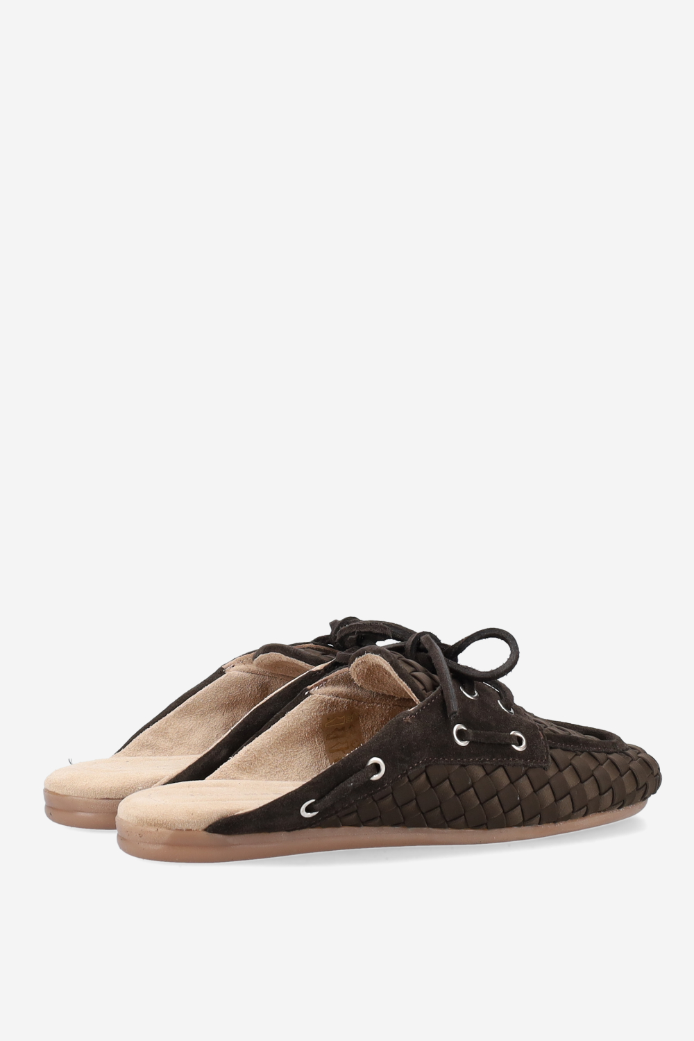 Boat loafer woven mule X Marrea