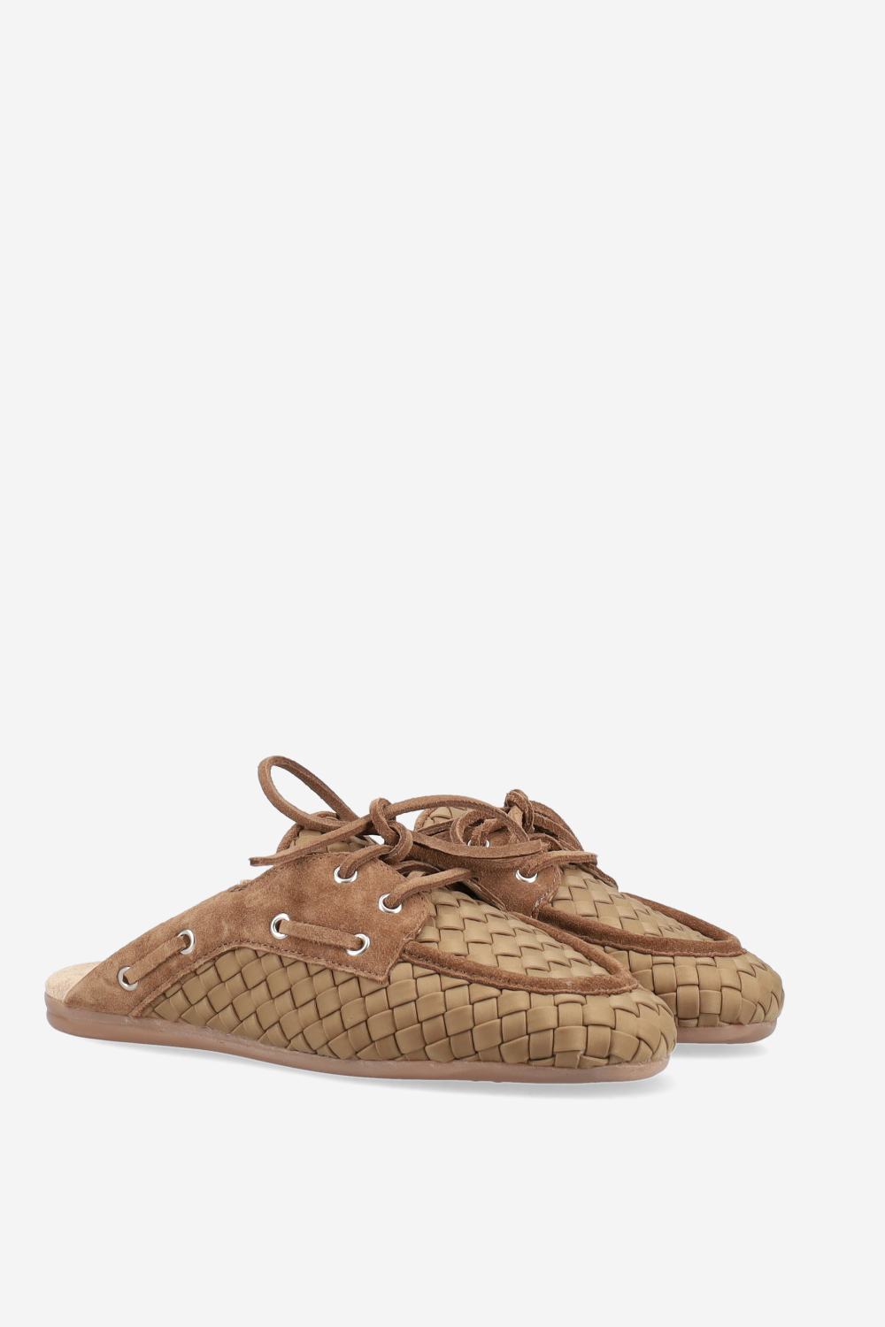 Boat loafer woven mule X Marrea