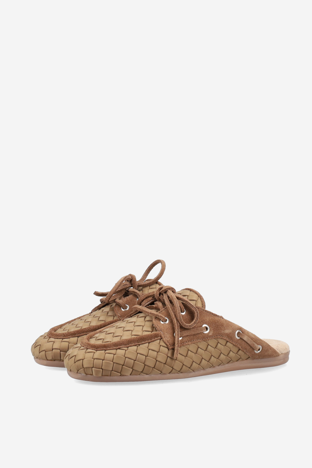 Boat loafer woven mule X Marrea