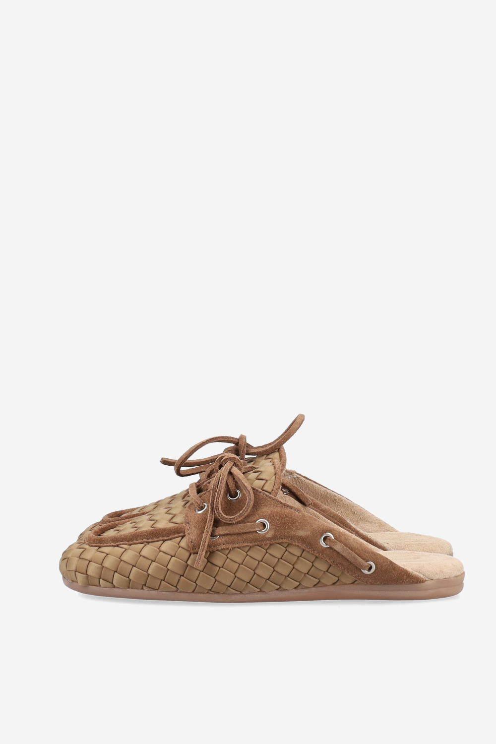 Boat loafer woven mule X Marrea