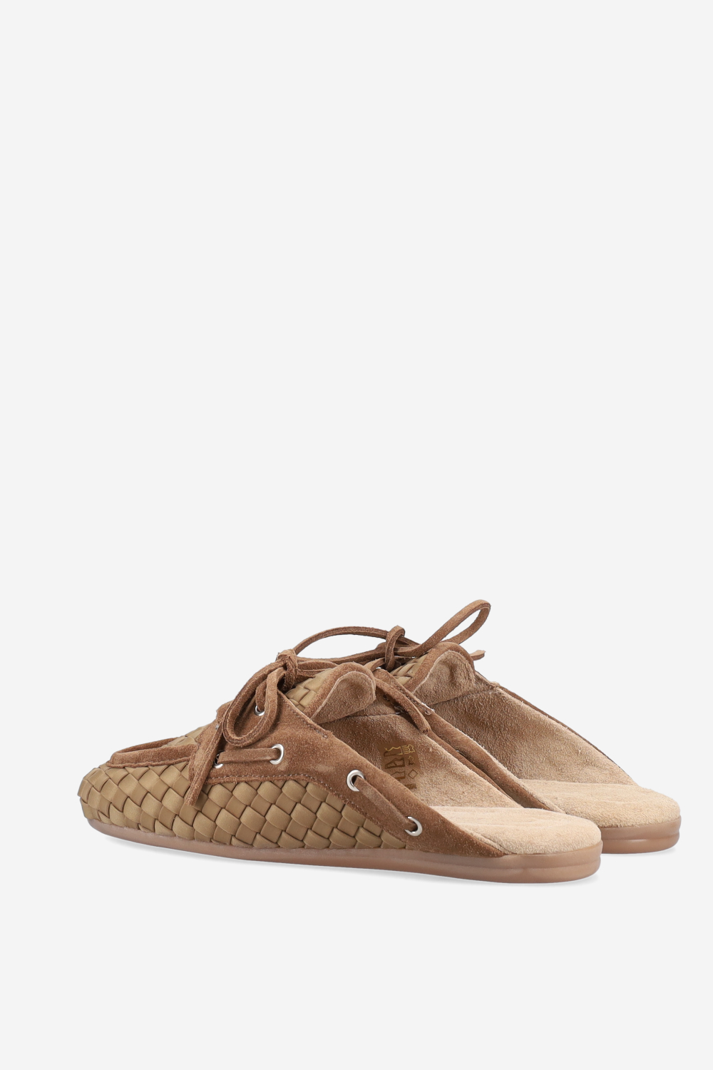 Boat loafer woven mule X Marrea