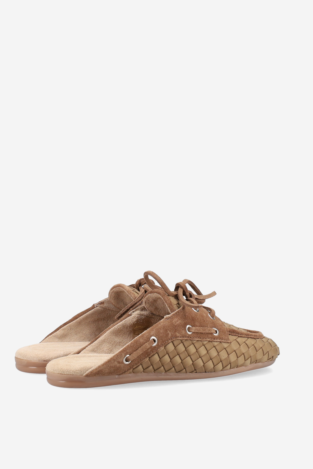 Boat loafer woven mule X Marrea