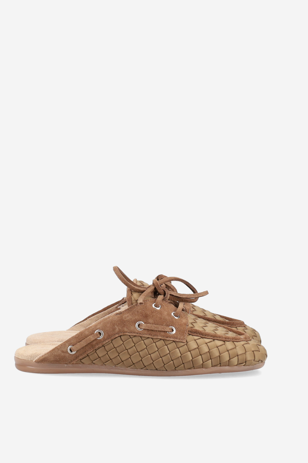 Boat loafer woven mule X Marrea