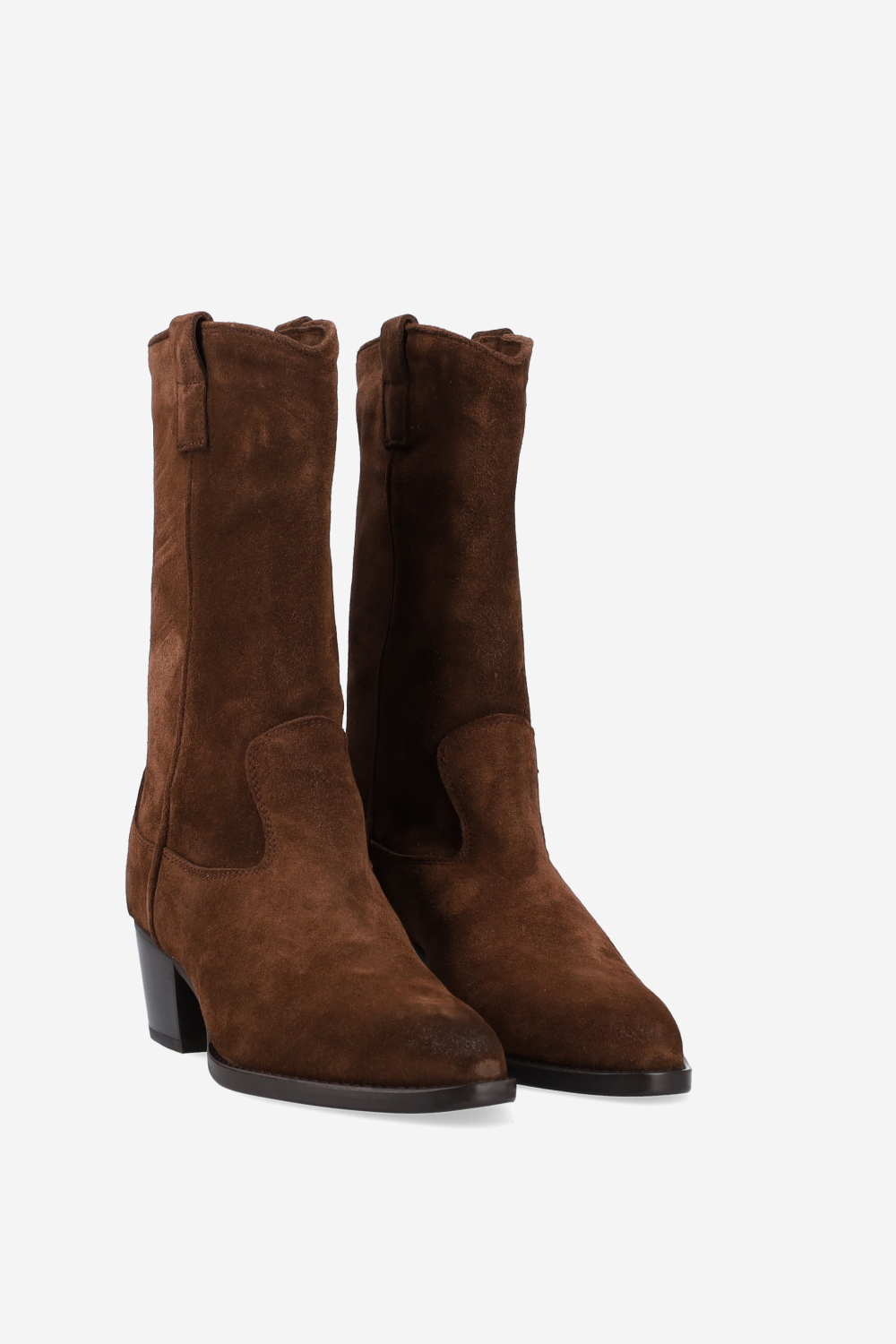 Suede ankle boots
