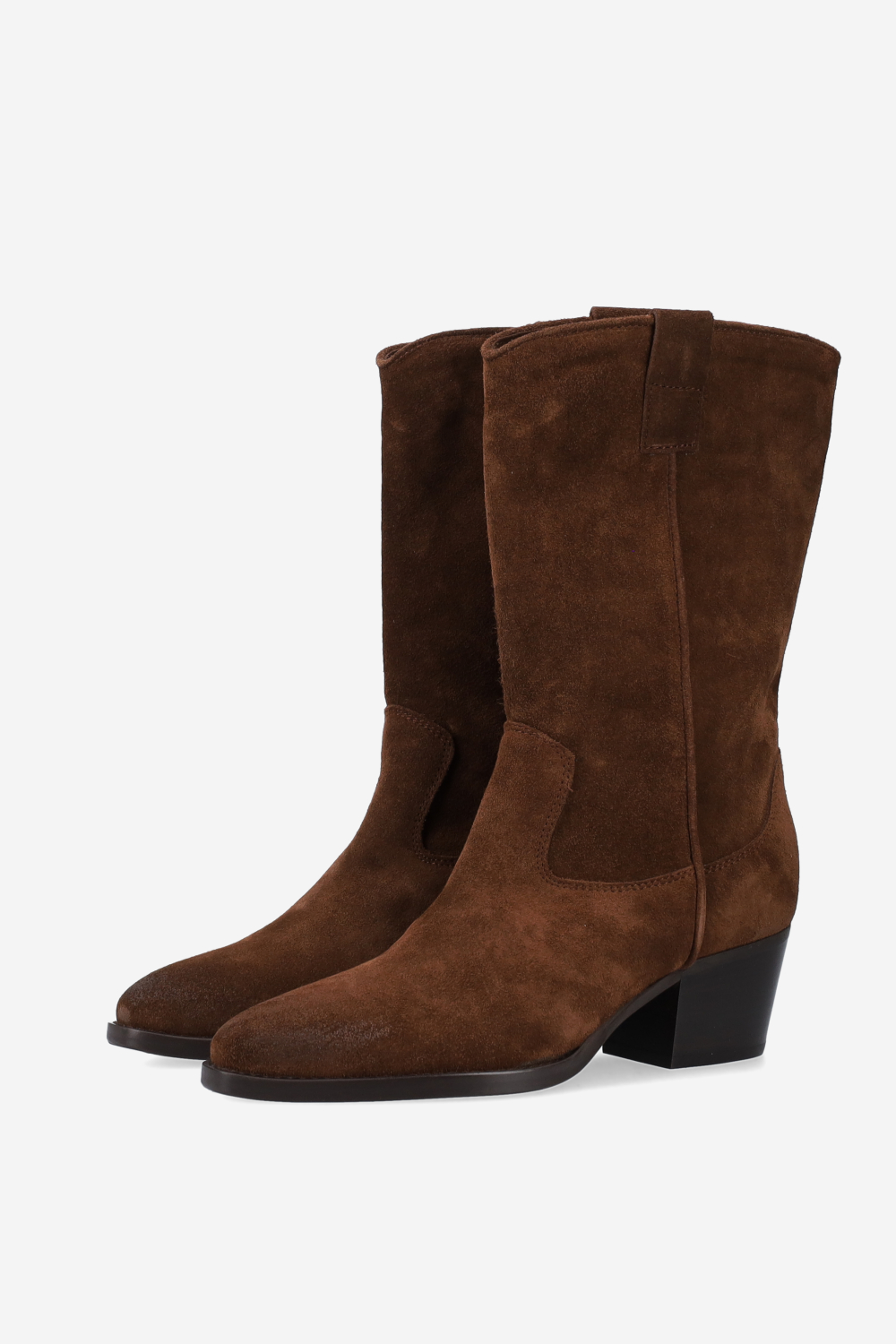 Suede ankle boots